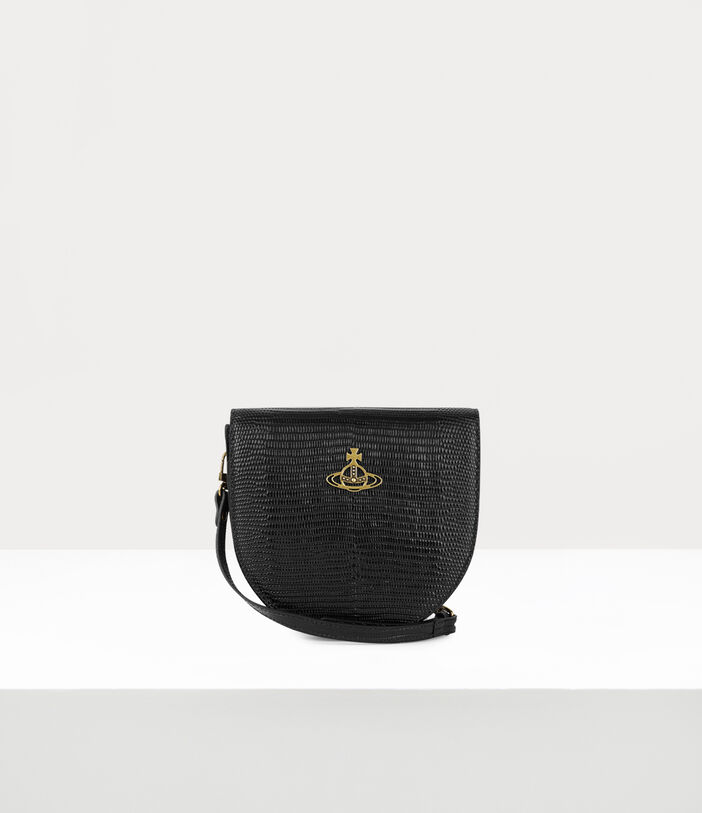 Vivienne Westwood LIZARD SADDLE CROSSBODY